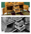 South Indian Style Solid Sheesham Wood Pooja Mandapam | Pooja room mandir designs - D'DASS Store