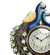 22" Decorative Ethnic Peacock Painted Wall Clock for Home | House Warming Gift - D'DASS Store