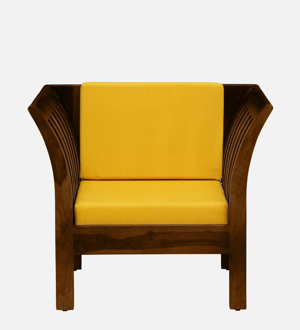 Solid Wood Single Seater Sofa - D'DASS Store