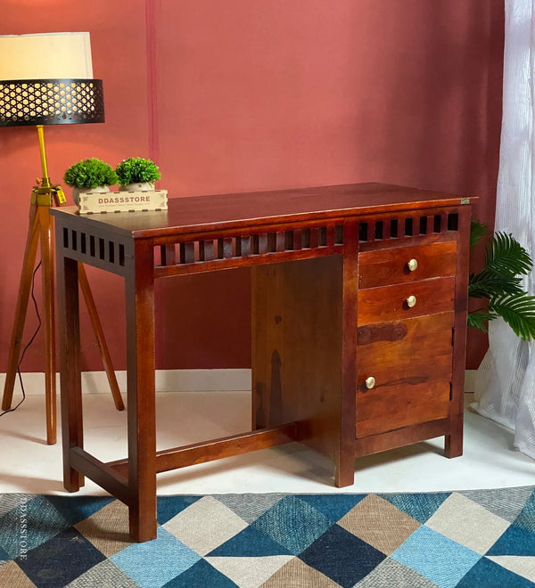 HandCrafted Solid Wood Study & Office table - D'DASS Store