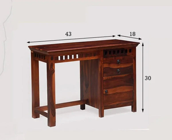 HandCrafted Solid Wood Study & Office table - D'DASS Store