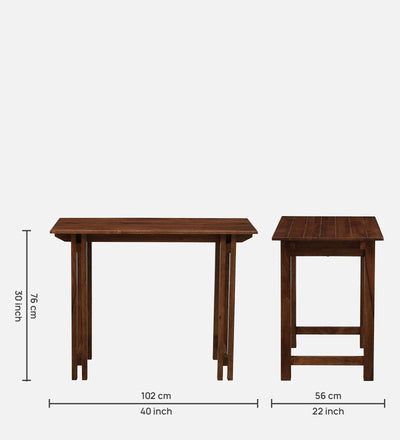 Albert Solid Wood Study Table & Office Desk by D'DASS Store