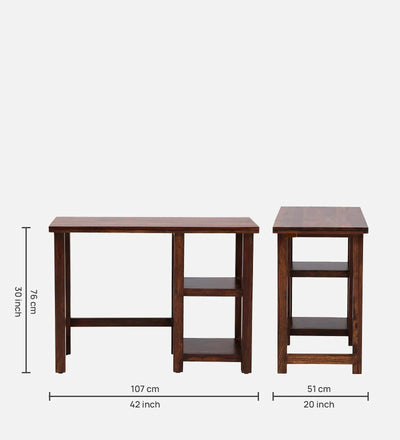 Zen Solid Wood Study Table by D'DASS Store - D'DASS Store