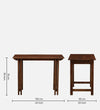 Albert Solid Wood Study Table & Office Desk by D'DASS Store - D'DASS Store