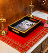 Nature Wooden Pooja Tray & Thali for Home Temple