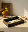 Kamdhenu Wooden Pooja Tray & Thali for Home Temple - D'DASS Store