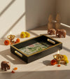 Forest Wooden Pooja Tray & Thali for Home Temple - D'DASS Store