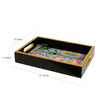 Pink Lotus Wooden Pooja Tray & Thali for Home Temple - D'DASS Store