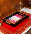 Kamdhenu Wooden Pooja Tray & Thali for Home Temple