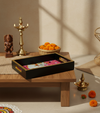 Kamdhenu Wooden Pooja Tray & Thali for Home Temple