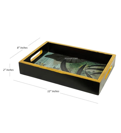 Pattal Wooden Pooja Tray & Thali for Home Temple - D'DASS Store