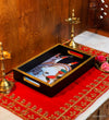 Vatsalya Wooden Pooja Tray & Thali for Home Temple