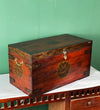 Ethnic Style Decorative Distressed Wooden Trunk &amp; Storage Box (DDASSTRUNK08)