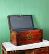 Ethnic Style Decorative Distressed Wooden Trunk &amp; Storage Box (DDASSTRUNK08)