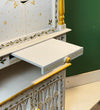5 feet Shraddha Wooden Home Temple & Puja Mandir with Cabinet Storage | DDASSWT2460_WGD - D'DASS Store