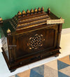 Copper finish Sheesham MDF Wooden Pooja Mandir with Gopuram | DDASSWT3218CopperD - D'DASS Store