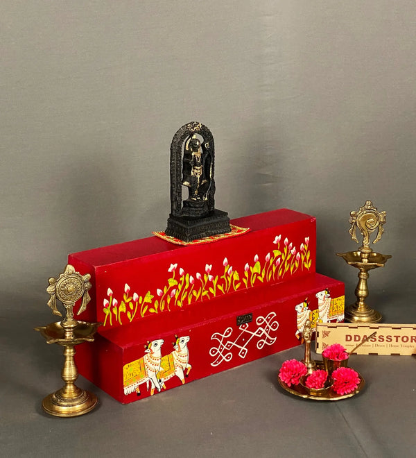 Shri Laddu Gopal Kollam GOLU Stand Kolu Padi & Steps Altar - D'DASS Store