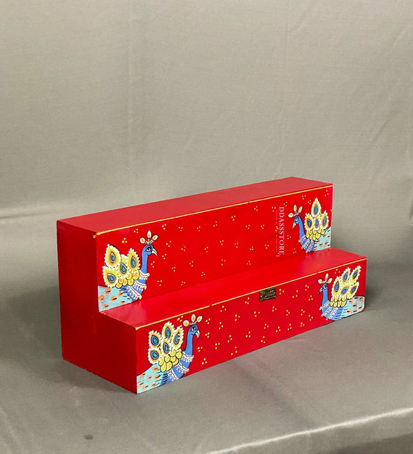 Shri Kartikeya Kollam GOLU Stand Kolu Padi & Steps Altar - D'DASS Store