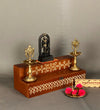 Sri Meenakshi Kollam Painted GOLU Stand Kolu Padi & Steps Altar - D'DASS Store