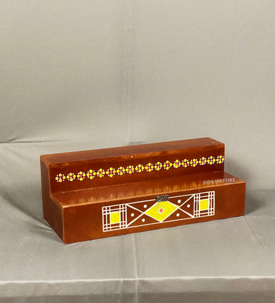 Wooden Handpainted Kollam GOLU Stand Kolu Padi & Steps Altar - D'DASS Store