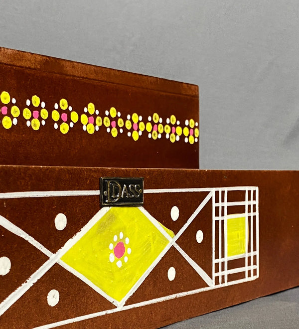 Wooden Handpainted Kollam GOLU Stand Kolu Padi & Steps Altar - D'DASS Store