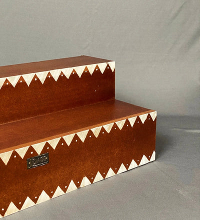 Wooden Handpainted Kollam GOLU Stand Kolu Padi & Steps Altar - D'DASS Store