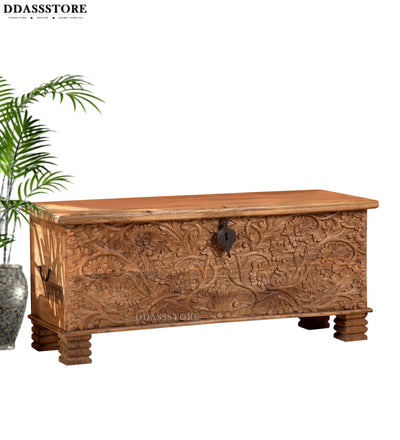 Wooden Trunk & Storage Box