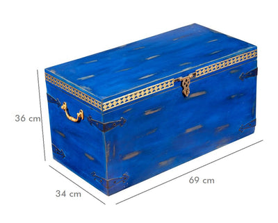 Wooden Trunk & Storage Box