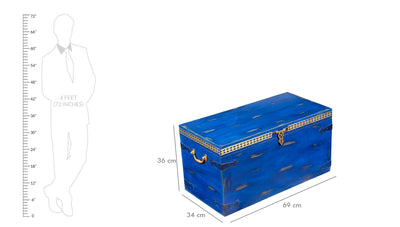 Wooden Trunk & Storage Box