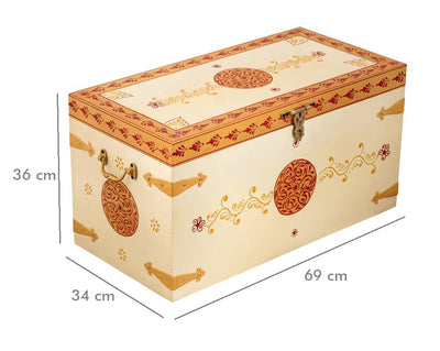 Wooden Trunk & Storage Box