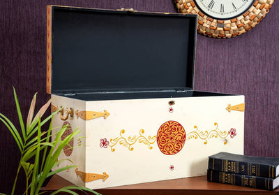 Wooden Trunk & Storage Box