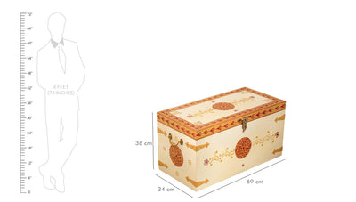 Wooden Trunk & Storage Box