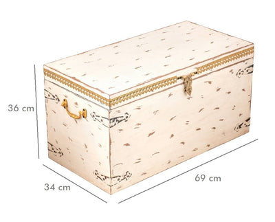 Wooden Trunk & Storage Box