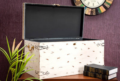 Wooden Trunk & Storage Box