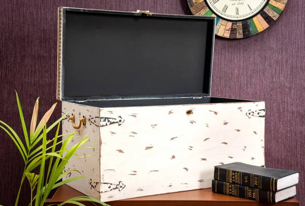 Wooden Trunk & Storage Box