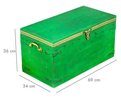 Wooden Trunk & Storage Box