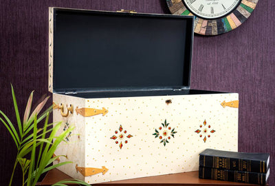 Wooden Trunk & Storage Box
