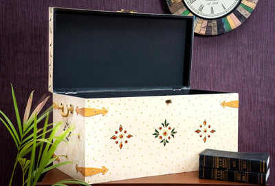 Wooden Trunk & Storage Box