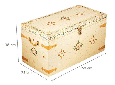Wooden Trunk & Storage Box