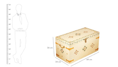 Wooden Trunk & Storage Box