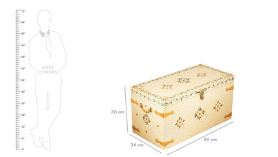 Wooden Trunk & Storage Box