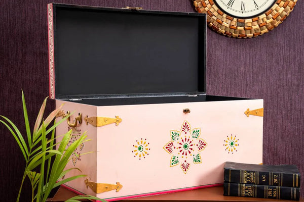 Wooden Trunk & Storage Box