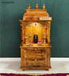 Ganesh chaturthi utsav -48" South Indian Style Saagwan Sheesham Wood Pooja Mandap