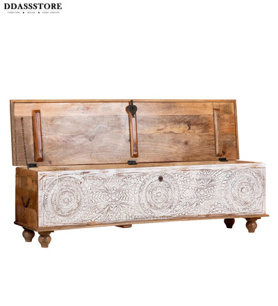 Wooden Trunk & Storage Box