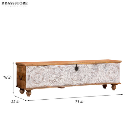 Wooden Trunk & Storage Box