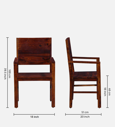 HandCrafted Solid Wood Chair By D’DASS Store!