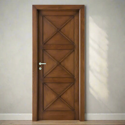 HandCrafted Solid Wood Door For Home & Offices | DDASSDR123 - D'DASS Store