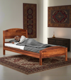 HandCrafted Solid Wood Single Bed