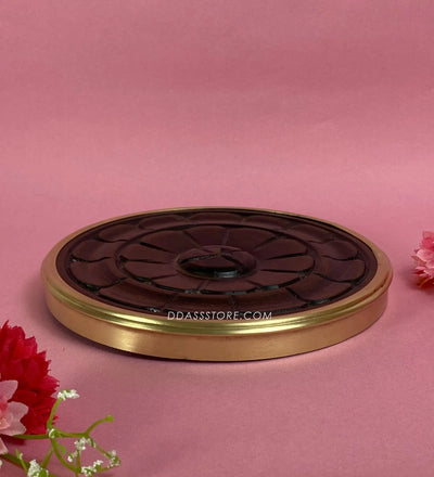 Handmade Floral design MDF Wood Incense Stick stand for Puja mandir