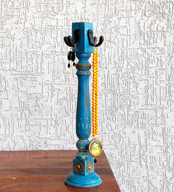 Handmade Wooden Bangle Holder Jewellery Stand for Women